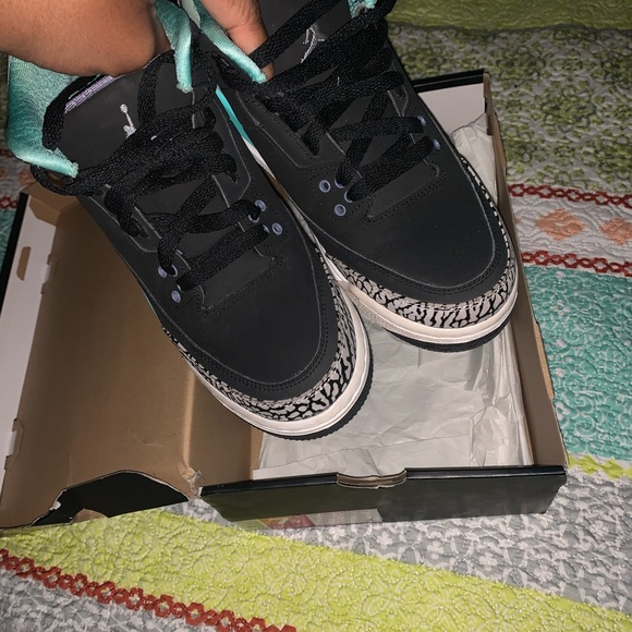 Aqua Jordan Retro 3 - Picture 5 of 5